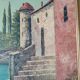 Oil painting on canvas signed Rossini