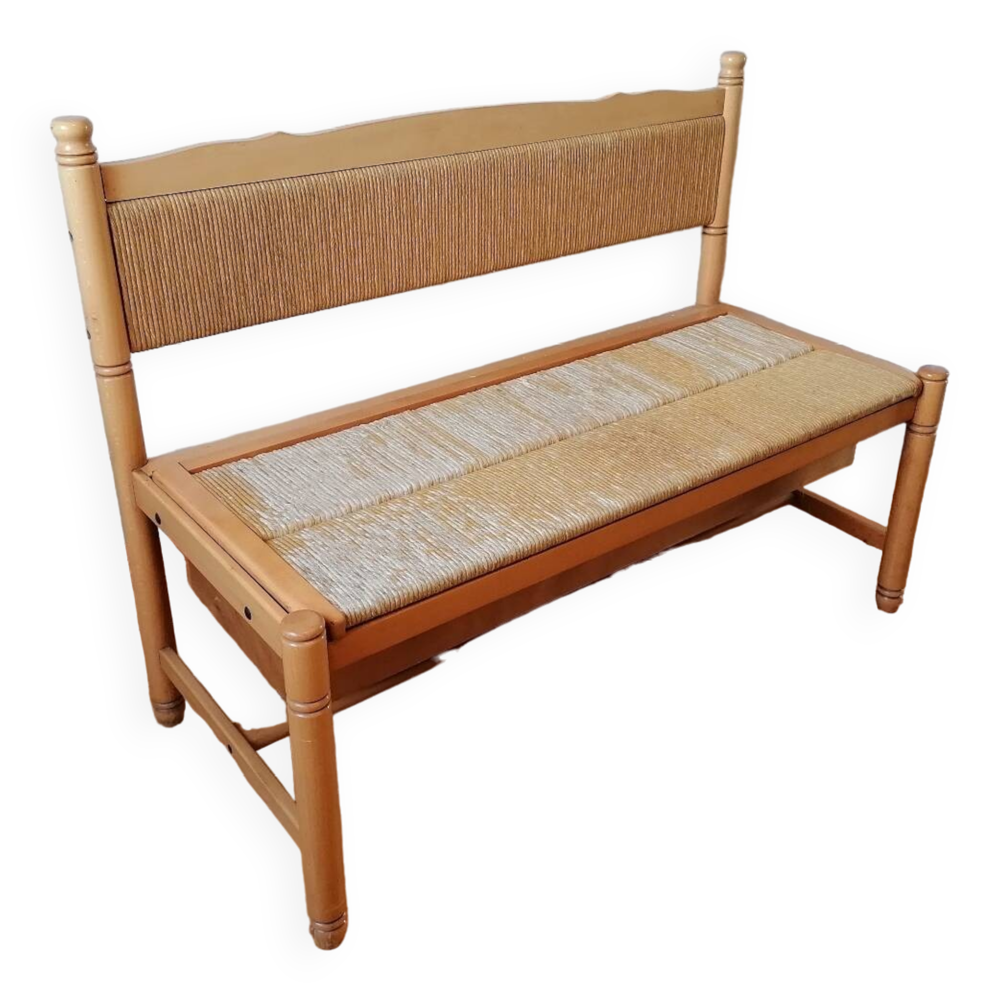 Straw Chest Bench