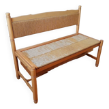 Straw Chest Bench