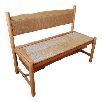 Straw Chest Bench