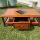 Table basse tiroir et allonges