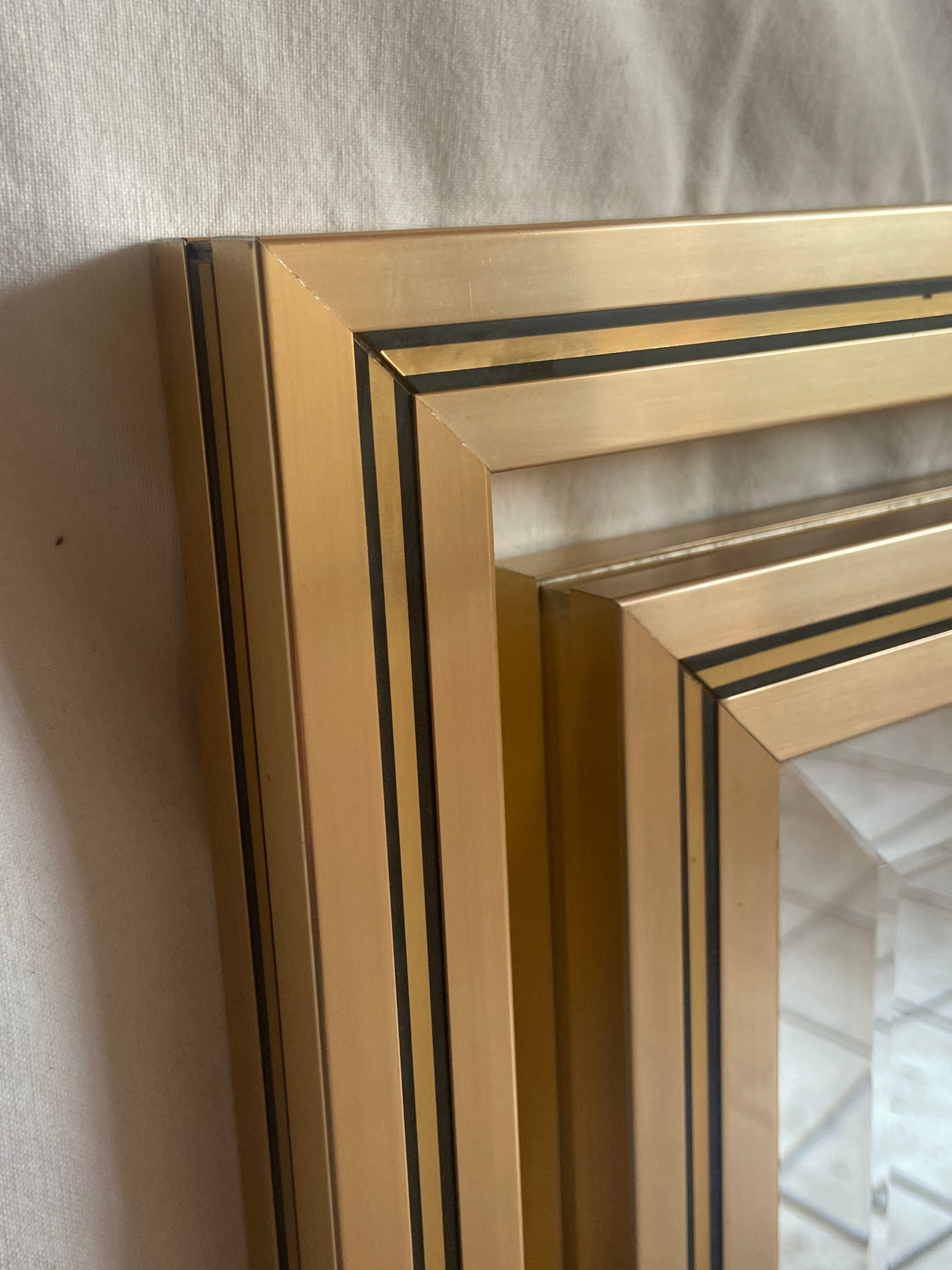 Mirror design Pierre Vandel 1970 - 90x60cm