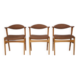 Danish Design Chairs 49B by ERIK KIRKEGAARD Oak 1960s