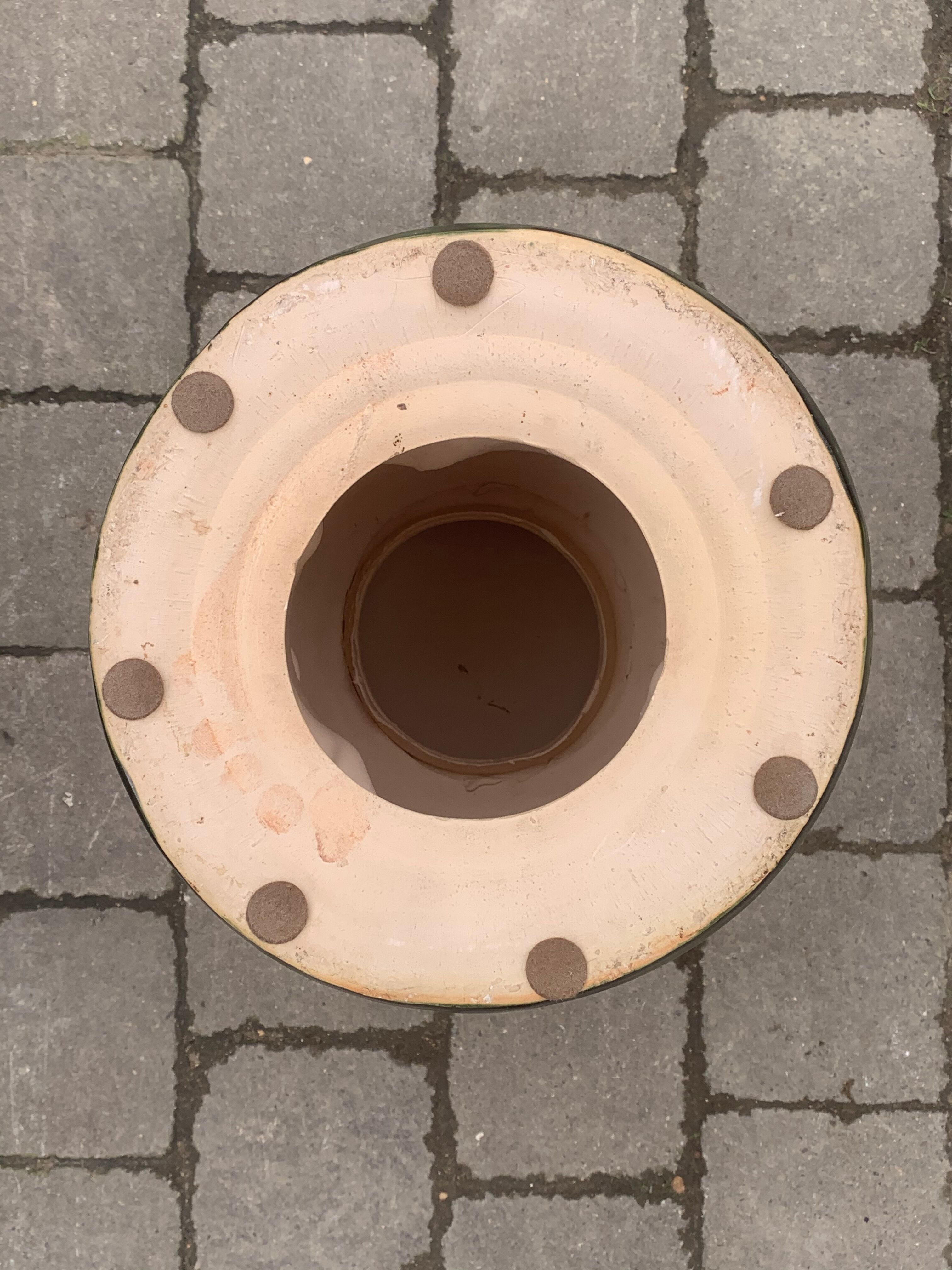 Decorative ceramic elephant stool