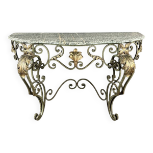 Console murale en fer