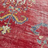 Tapis ancien Smyrne turc 236x466 cm