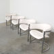 Set of 4 dining chairs by Vittorio Introini, Italy 1970s