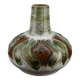 Vase pansu en terre cuite émaillé vintage design 50-60