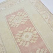 Tapis vintage neutre noué à la main sku 3591