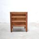 Meuble d'appoint chevet vintage en bois