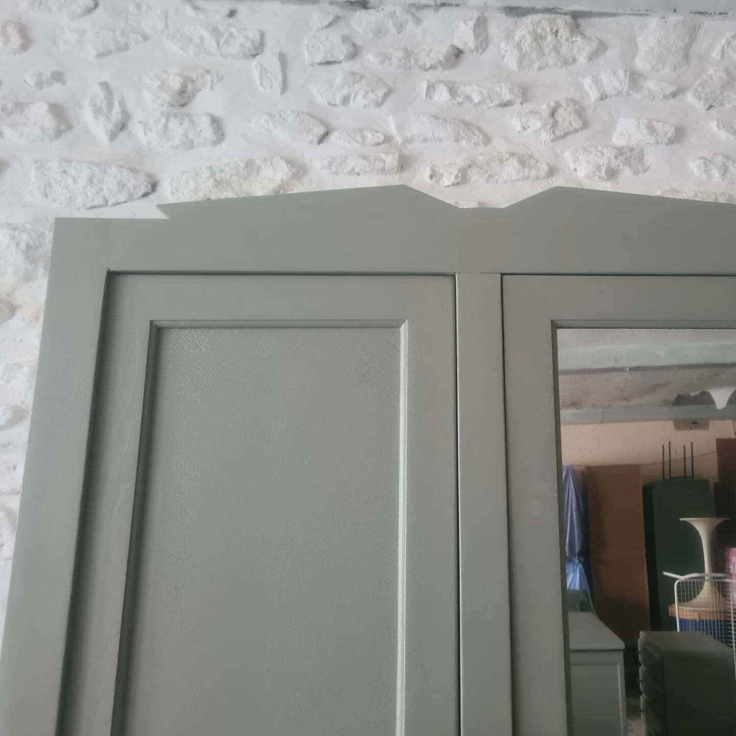 Vintage English wardrobe