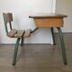 Vintage school desk and chair