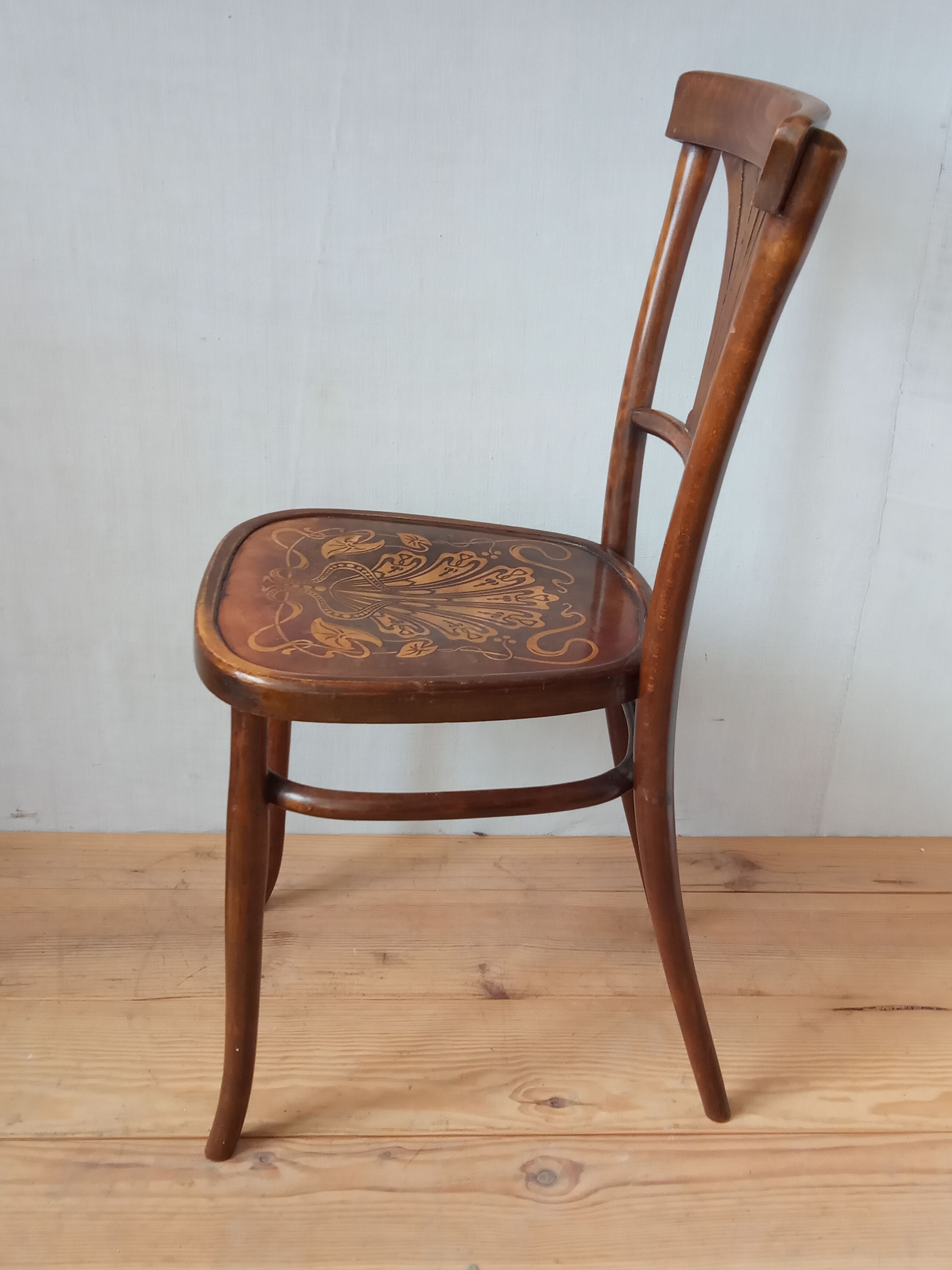 Baumann art-nouveau bistro chair