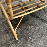 Table basse rotin