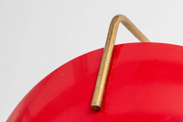 Set of 4 wall lights model 232 design Bruno Gatta, Stilnovo Italy 1960s