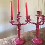 Paire de candelabres