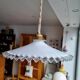 Opaline white pendant light
