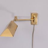 Applique à bras oscillant en laiton Allemagne années 1970