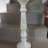 Large carved wood candlestick