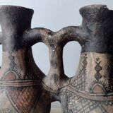 Antique berber double vessel
