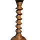 Twisted Rattan Column from the 60s Italy