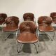 Gastone Rinaldi Dining chairs, 1970s