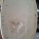 Art vase in raku pottery signed by Tony Evans.