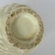 White woven ceramic pot
