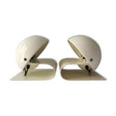 Pair of "Bugia" lamps by Giuseppe Cormio edited by Guzzini