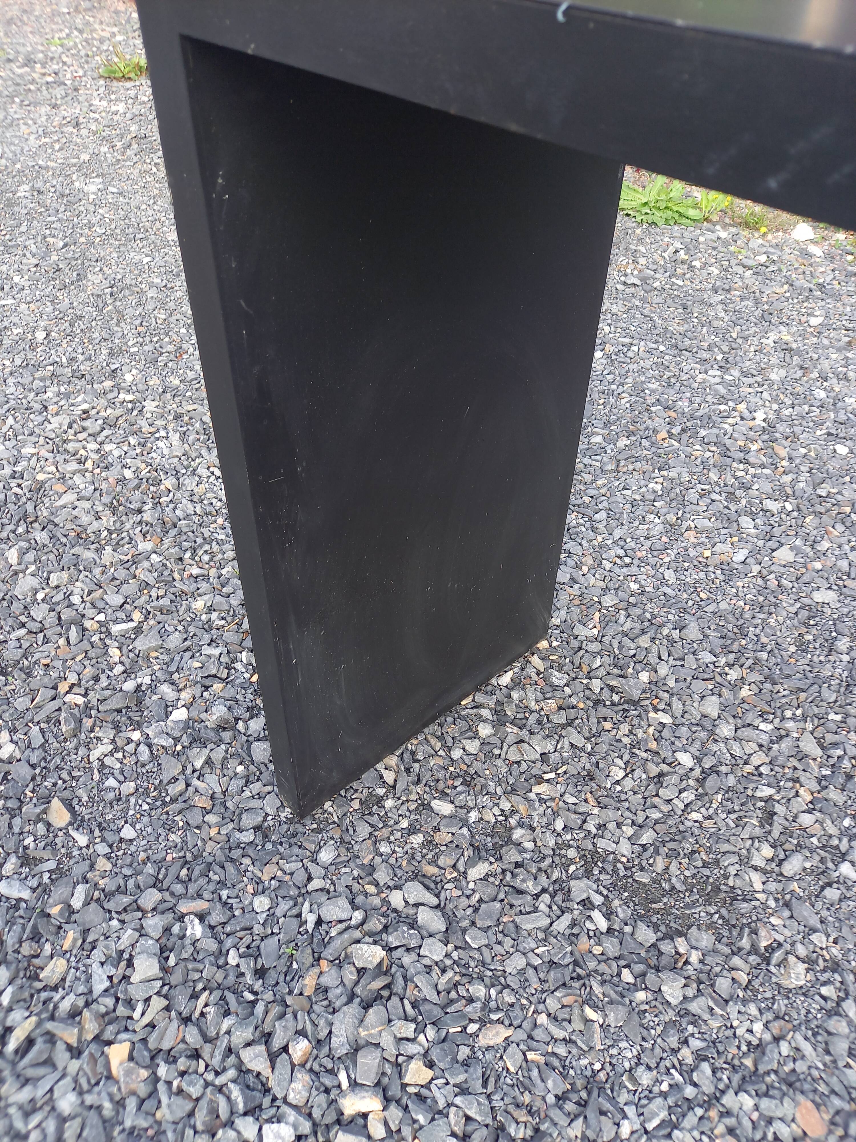 Metal industrial console