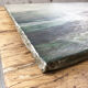 Oil painting raging sea L.Vermont 19th