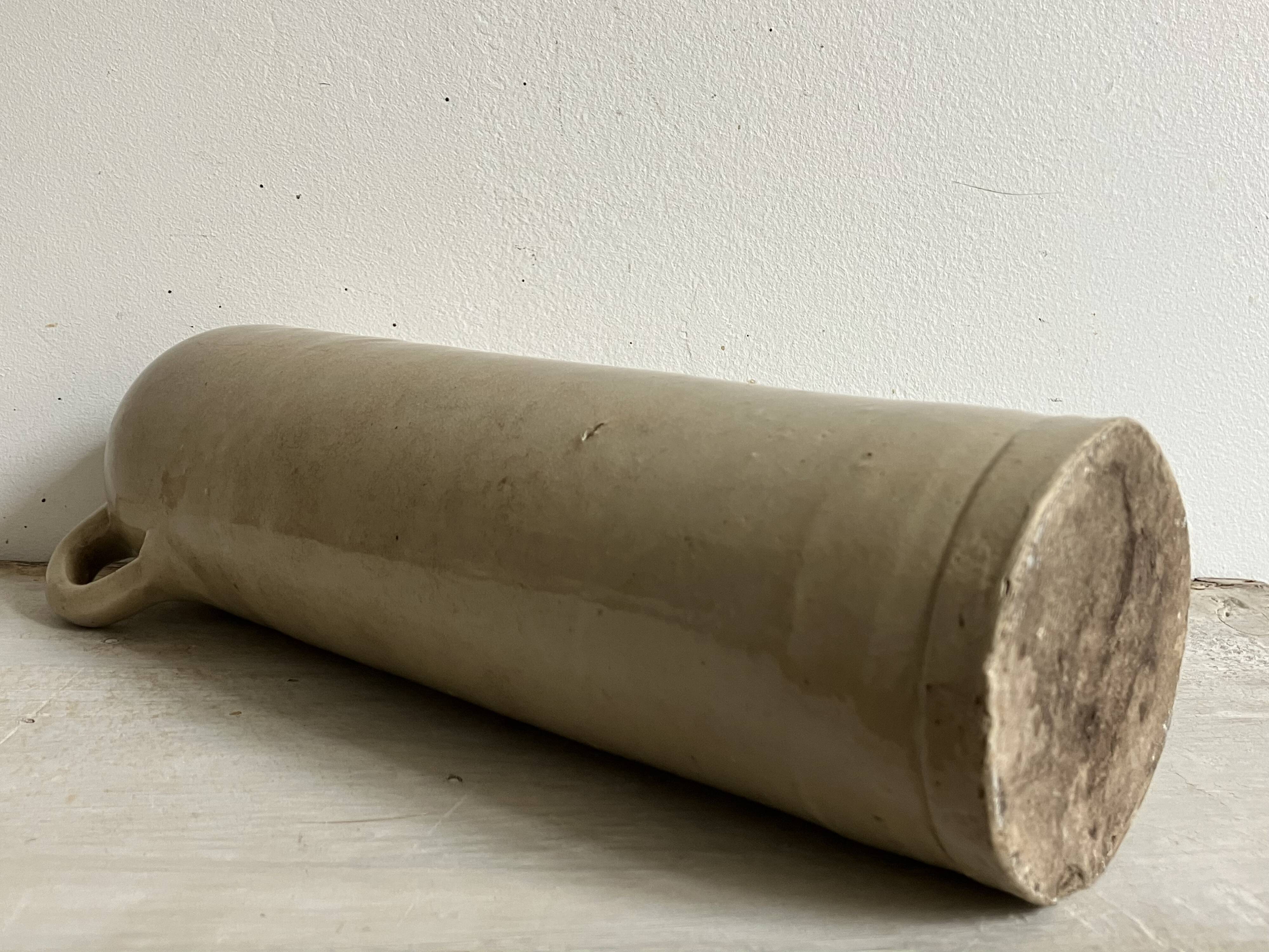Glazed stoneware bottle