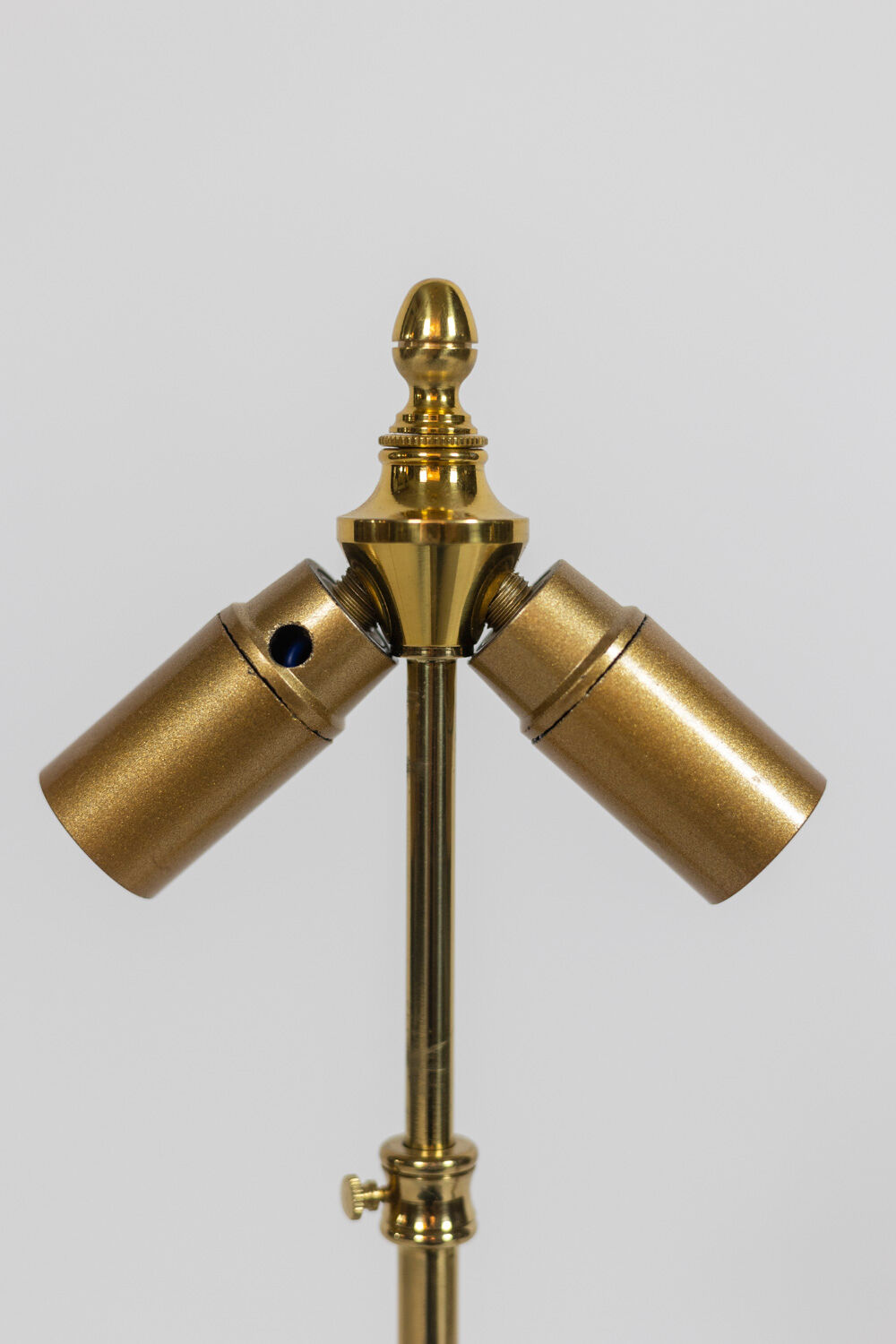 Pair of Imari porcelain and bronze lamps, circa 1880