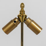 Pair of Imari porcelain and bronze lamps, circa 1880