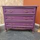 Wooden chest of drawers with 3 drawers