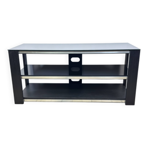 Meuble tv hi-fi en mélaminé - alu