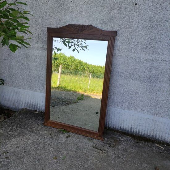 Mirror, Art Deco trumeau