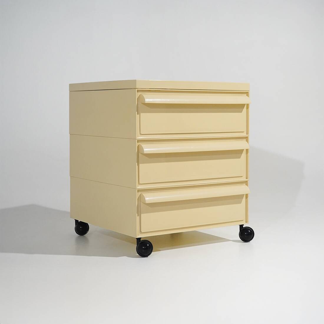 Modular chest of drawers, bed side table by Simon Fussell for Kartell, 1970