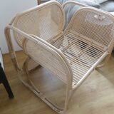 Fauteuil en rotin naturel