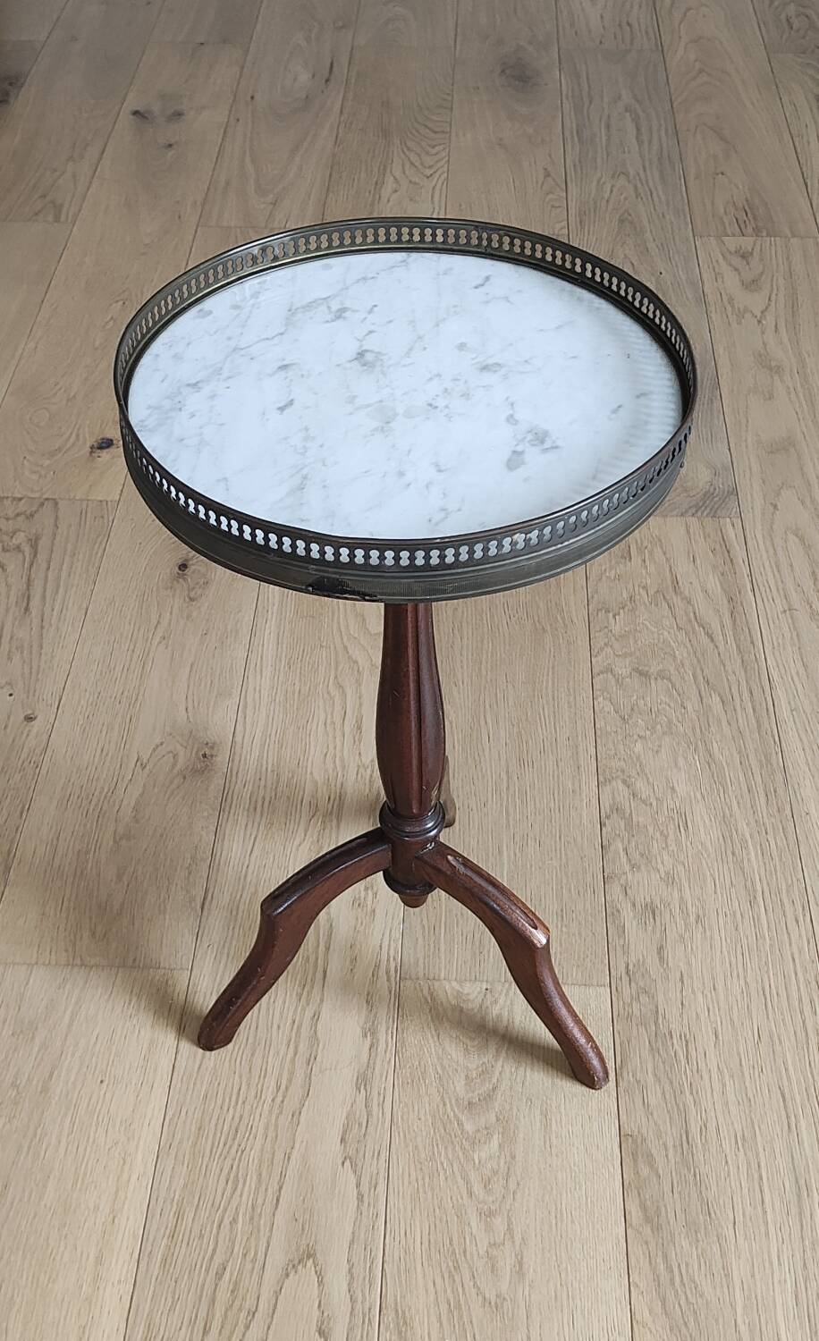 Guéridon vintage style Louis XVI