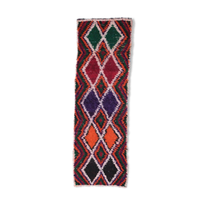 Tapis boucherouite 109x307cm