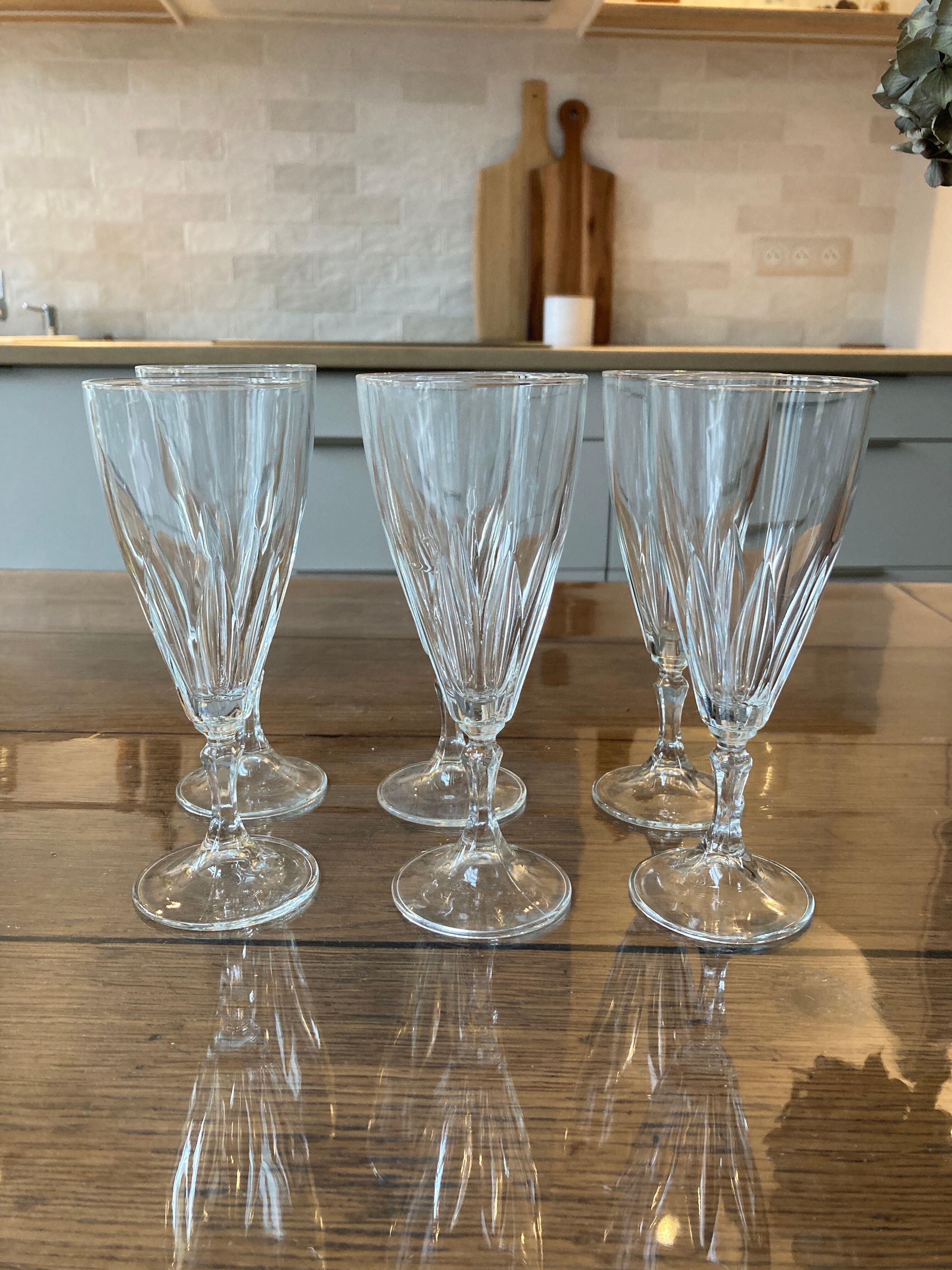 Series of 6 chiseled flutes POP UP CHRISTMAS 2022