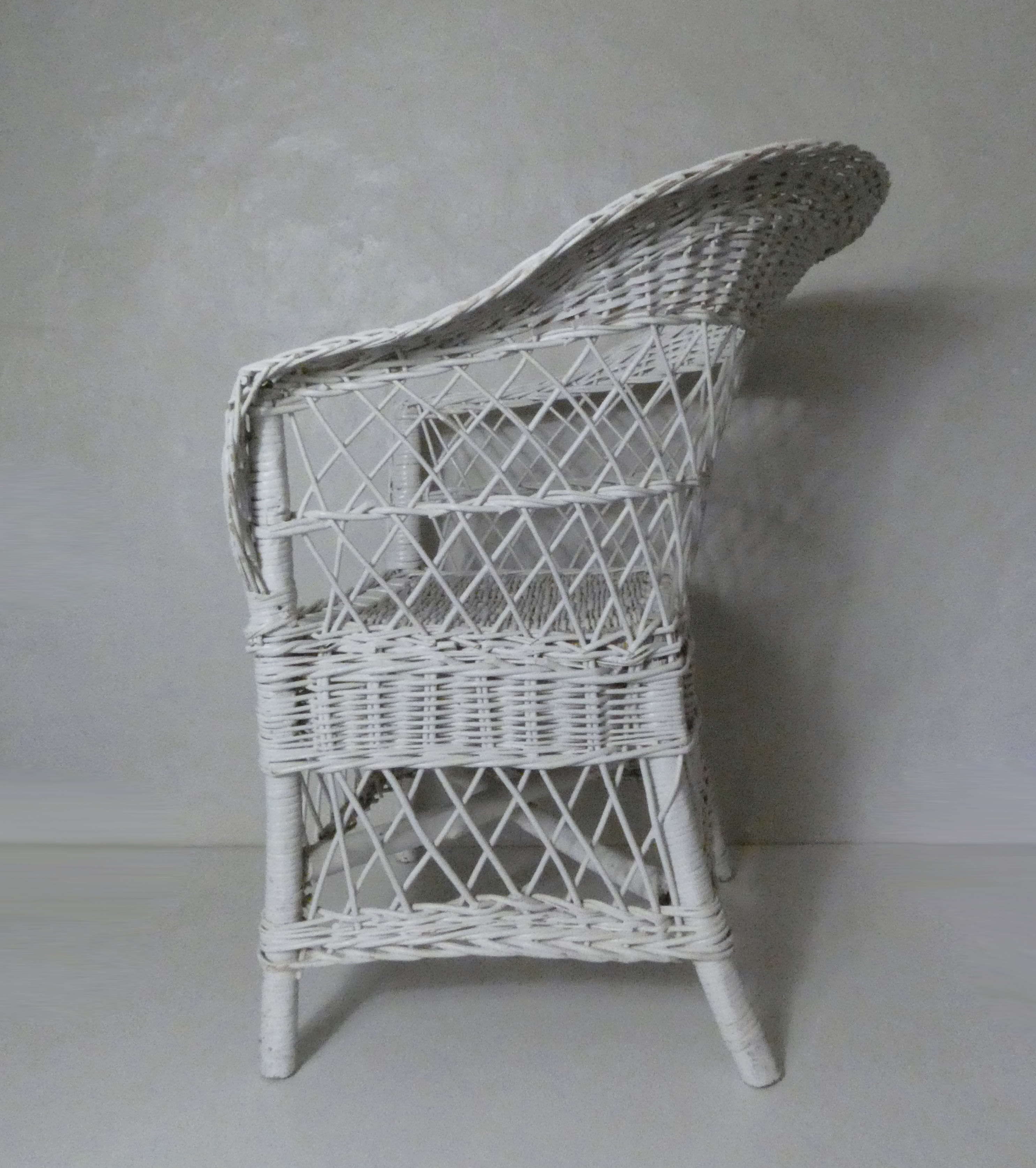 Rattan armchair