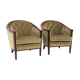 Set de 2 fauteuils en velours, Bröderna Anderssons, Suède, 1960