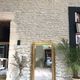 Louis-Philippe pearl mirror, presence gilding with gold leaf, mercury ice 127cm/74,5cm