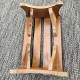 Small bench/Footrest in antique wood