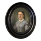 Pair of framed portraits