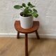 Wooden tripod stool