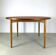 Table à manger danoise en teck et chêne des années 1960