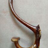 Enamelled cast iron hook